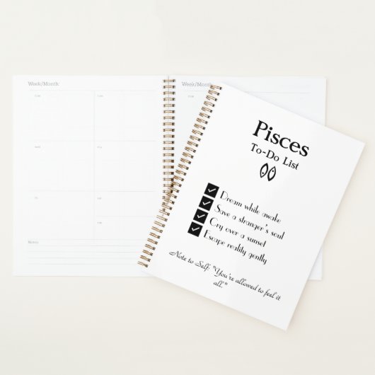 Vissen – takenlijst planner (Display)