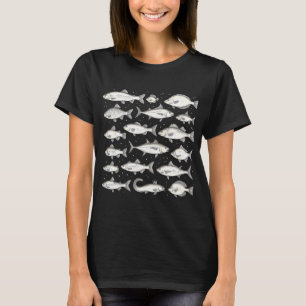 Vissen Tattoo Stijl Vintage 90s - Zee Dieren T-shirt