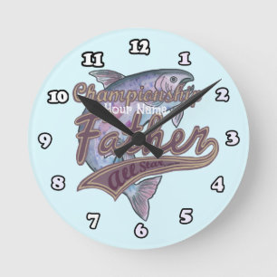 Vissen Vader Ronde Klok