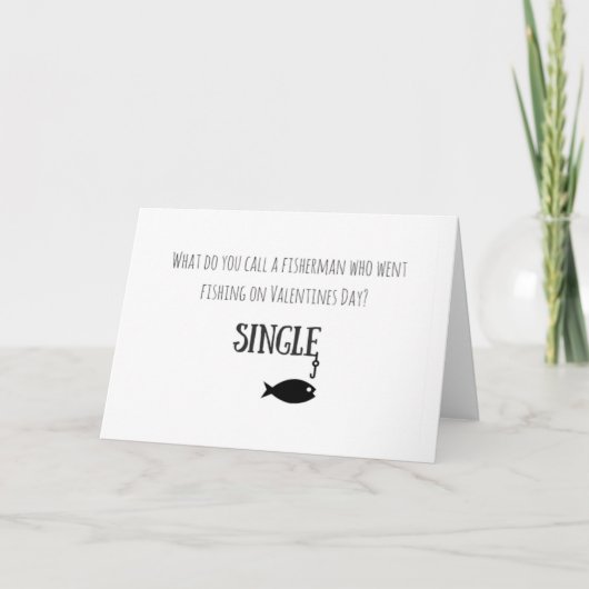 Vissen Valentijnsdag Kaart (Voorkant)