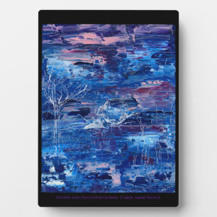 Vissen van vader en dochter fotoplaat