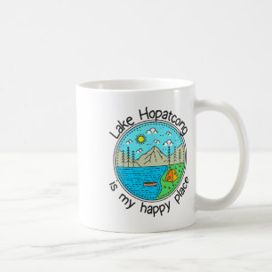 Vissen Varend Kamperen - Mijn Geluksplek Lake Hopa Koffiemok
