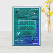 VISSEN VERJAARDAG KAART (Gele Bloem)