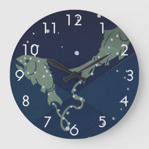 Vissen Vis Constellatie  Zodiac Astrologie Grote Klok