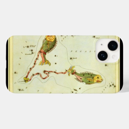 Vissen Vis,  sterrenbeeld Urania's Mirror Case-Mate iPhone Case (Achterkant (horizontaal))