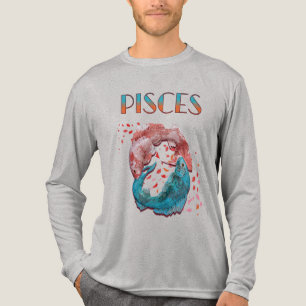 Vissen Vis Zodiac Horoscoop Water Astrologie Teken Tri-Blend Shirt
