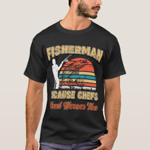 Vissen, Visser, Zoetwater, Vissersstok T-shirt