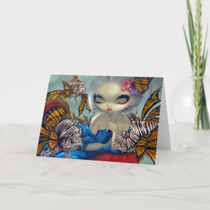 "Vissen Volant: Le Poisson" Greeting Card Kaart