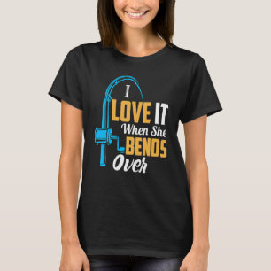 Vissen Voor Mannen Ik Hou Ervan Als Ze Buigt 1 T-shirt