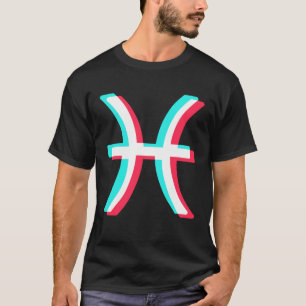 Vissen voor vrouwen en mannen Zodiac Vissen T-shirt