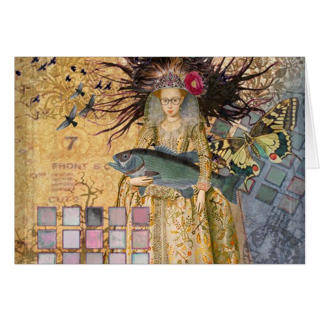  Vissen Vrouw Gothic Classic (Voorkant Horizontaal)