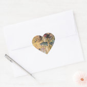  Vissen Vrouw Gothic Classic Hart Sticker (Envelop)