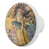 Vissen Vrouw Gothic Classic Keramische Knop (Rechts)