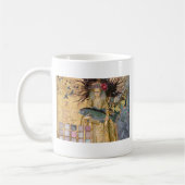  Vissen Vrouw Gothic Classic Koffiemok (Links)