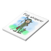 Vissen Whisperer Notitieblok (Gedraaid)