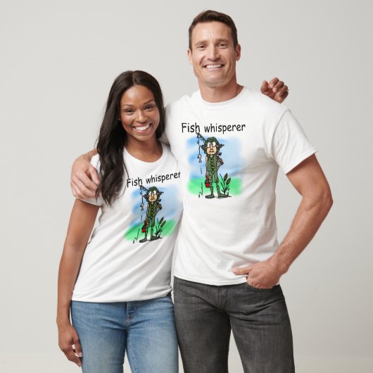 Vissen Whisperer T-shirt (Unisex)