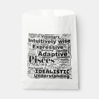 Vissen Word Cloud Zodiac Inspiratie Bedankzakje