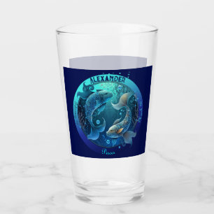 Vissen Zodiac Aanpasbare Bier Glas