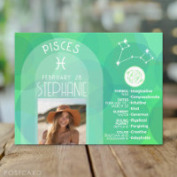 Vissen Zodiac Astrologie Foto Aangepaste geboorted