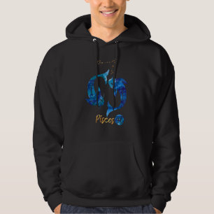 Vissen Zodiac Geboorteteken Hoodie