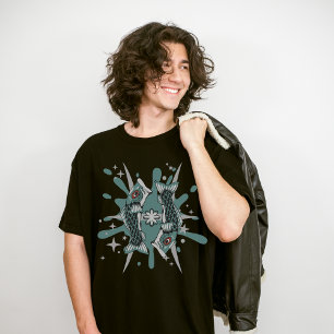 Vissen Zodiac, maart Astrologie, Sterrenteken lief T-shirt