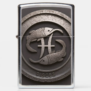 Vissen Zodiac Teken Metalen Embleem #2