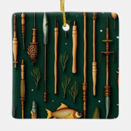 Vissend Collectie Keramisch Ornament