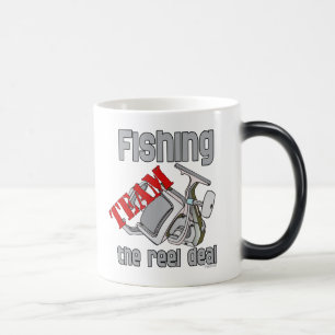 Vissend Team die de Overeenkomst van de Spoel Magische Mok