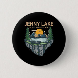 Vissende Boating Camping - My Happy Place Jenny La Ronde Button 5,7 Cm