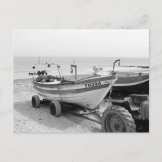 "Vissende boot" Briefkaart