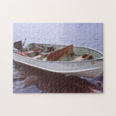  Vissende boot Legpuzzel (Horizontaal)