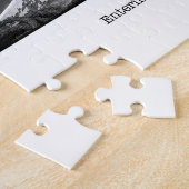 Vissende boot voor de Tafelberg Legpuzzel (Zijkant)