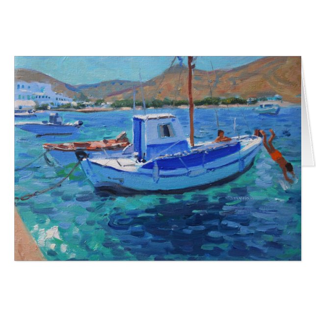 Vissende boten (Voorkant Horizontaal)