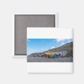 Vissende boten op het strand van Cromer, noordkust Magneet (Voorkant / Achterkant)