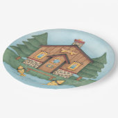 Vissende Cabine Papieren Bordje (Gekanteld)