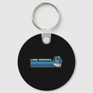 Vissende Camping Lake Vacation Lake Monona Sleutelhanger