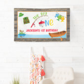 Vissende First Birthday Banner (Insitu)