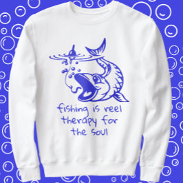 Vissende Humor haspeltherapie Trui