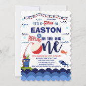 Vissende uitnodiging op zaterdag (Voorkant)