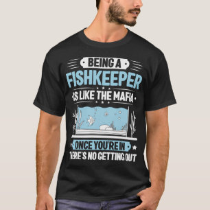 Vissenkom (het is 65 gallons) t-shirt