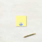 Vissenmangele noten post-it® notes (Op bureau)