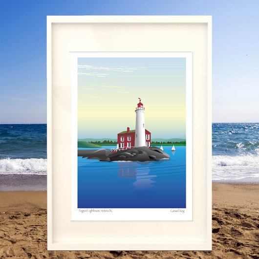 Vissenvuurtoren Feestdagenkaart