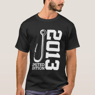 VISSER 12DE VERJAARDAG VISSEN LIMITIERE EDITIE 201 T-SHIRT