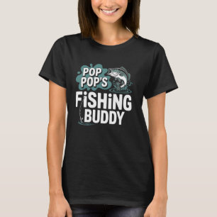 Visser Buddy Opa Opa Grappige Visser Pensioen Cade T-shirt