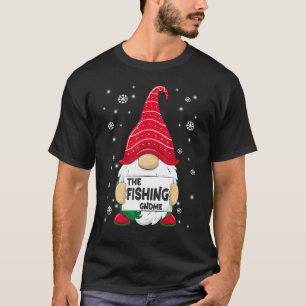 Visser Dwerg Familie Bijpassende Kerst Pijama T-shirt