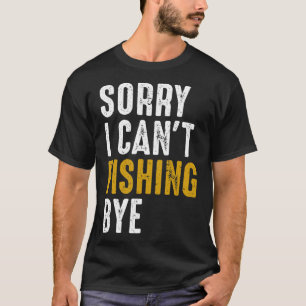 Visser Fisher Sorry dat ik niet kan Gevist T-shirt