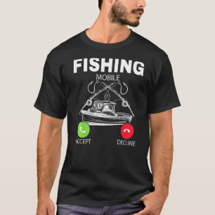Visser Grappige Oproep Visboot Vissen T-shirt