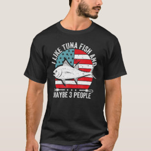 Visser Ik Hou Van Tonijn En Misschien 3 Mensen Ned T-shirt
