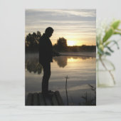 visser kaart (Staand voorkant)