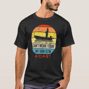Visser Kan Vandaag Niet Werken Mijn Arm Zit In Het T-shirt